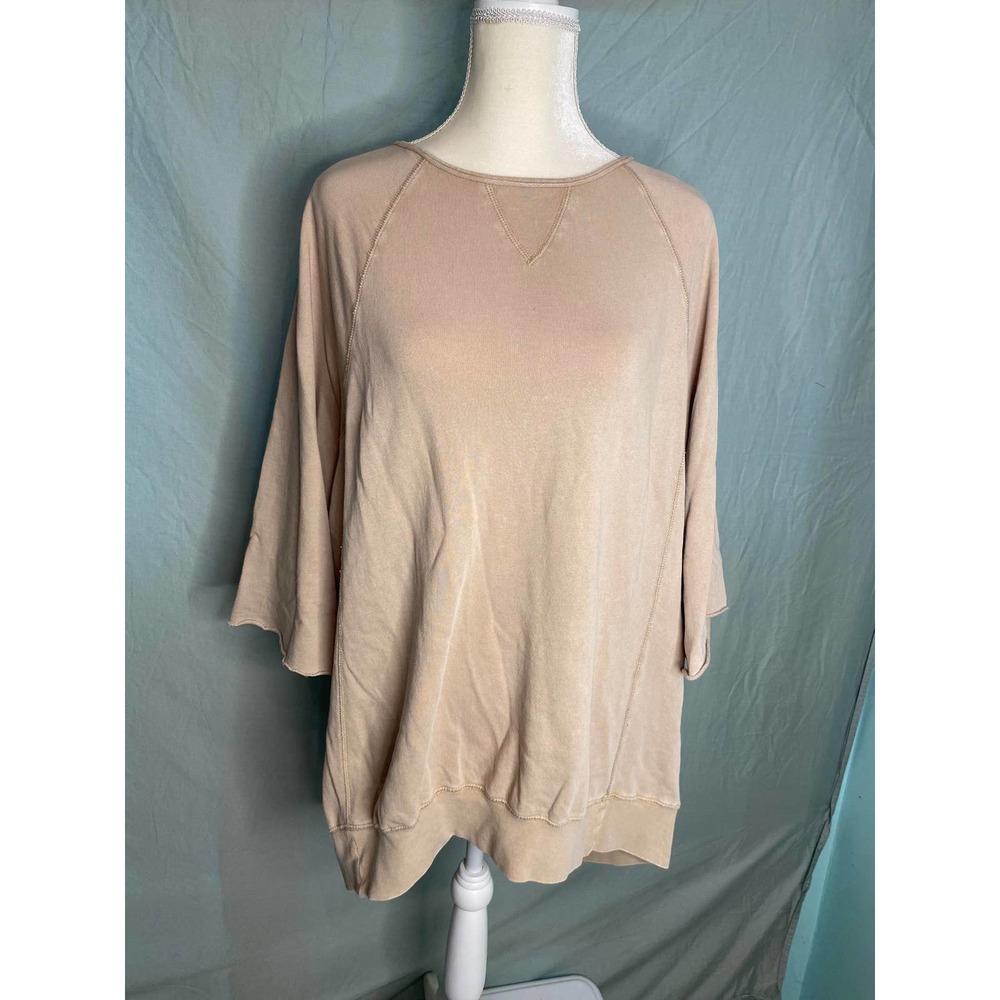 EASEL NEW Khaki Banded Tunic